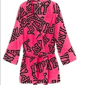PINK bathrobe